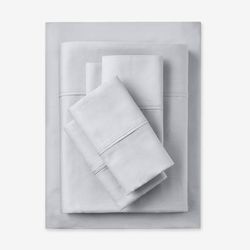 Cooling Sheets 6-Pc. Set by BrylaneHome in Light Grey (Size QUEEN)