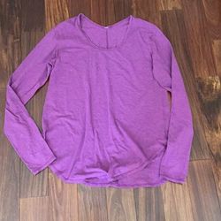 Lululemon Athletica Tops | Lululemon Long Sleeve | Color: Purple/Pink | Size: 8