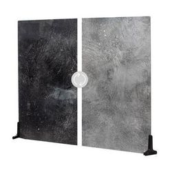V-FLAT WORLD Duo-Board Double-Sided Background (Gray Chalk / Dark Chalk, 30 x 40") 00812L