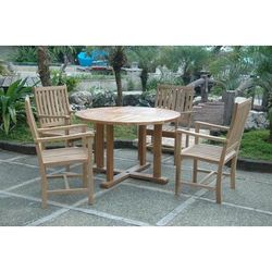 Tosca Wilshere 5-Piece Dining Set - Anderson Teak Set-16