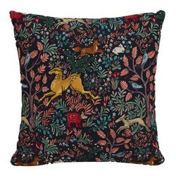 18" Outdoor Pillow by Skyline Furniture in Playful Navy