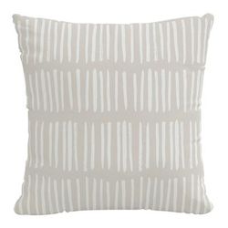 20" Outdoor Pillow by Skyline Furniture in Dot White