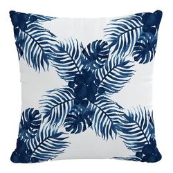 22" Outdoor Pillow by Skyline Furniture in Navy