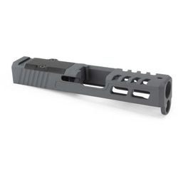 Zaffiri Precision RTS Glock 43/43X ZPS.2 Pistol Slide RMSc Cut Sniper Grey ZPS.2.43.SG
