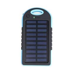 Solar Power Bank 5000mah with Flashlight