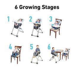 Graco DuoDiner DLX 6-in-1 High Chair - Mathis