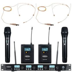 Sirus Quad R/2H/2B/ 2 Headmike O Set