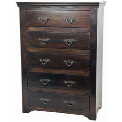 Durango 5 Drawer Chest in Brown - MOTI