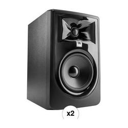 JBL 305P MkII Powered 5" Two-Way Studio Monitor (Pair) 305P MKII