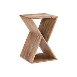 Trevor Triangle Side Table Natural - Powell Furniture D1394A20N