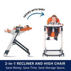 Peg Perego Siesta High Chair - Pure Grey