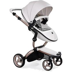 Mima G4 Xari Complete Stroller Bundle - Rose Gold - Snow White / Black & White (Albee Exclusive)