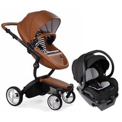 Mima Xari 4G + Maxi Cosi Mico XP Max Travel System Bundle - Black - Camel / Black & White / Essentia