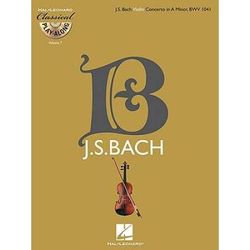 Violin Concerto In A Minor, Bwv 1041: Classical Play-Along Volume 7 [With Cd (Audio)]