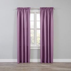 Wide Width BH Studio Microfiber Rod-Pocket Panel by BH Studio in Dusty Lavender (Size 50" W 63" L)