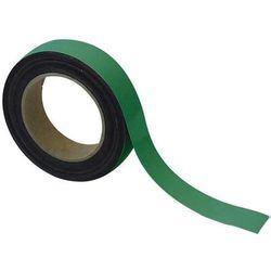 bande magnétique effaçable 30 mm x 10 m vert - manutan