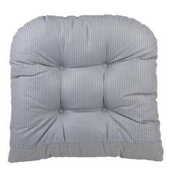 15" Omega Gripper® Universal Chair Pads by BrylaneHome in Gray