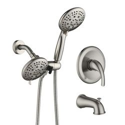 YASINU 6 Function Rainshower Head with hand shower bathroom Tup Spout