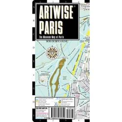 Artwise Paris Museum Map - Laminated Museum Map Of Paris, France: Folding Pocket Size Travel Map