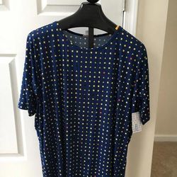 Lularoe Tops | Lularoe Irma | Color: Black | Size: 1x