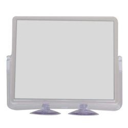 Fog Free Suction Cup Swivel Mirror 2X by Zadro Products Inc. in Clear