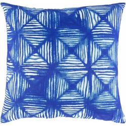 Baao 18" Square Pillow plush Aqua/Blue/Seafoam Throw Pillow - Boutique Rugs