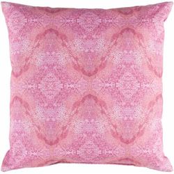 Maturanoc 18" Square Modern Pillow plush Dusty Pink/White Tonal/Natural/Rose Gold/Gray/Lilac/Pale Pink/Light Pink/Pink/Mauve/Dark Pink Outdoor Throw Pillow - Boutique Rugs