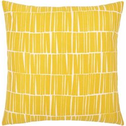 Magadi 13"L x 20"W Modern Pillow plush Cotton Mustard/Oatmeal/Light Beige/Beige Lumbar Pillow - Boutique Rugs