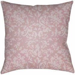 Dikili 18" Square Cottage Pillow plush Lilac/Mauve Outdoor Throw Pillow - Boutique Rugs