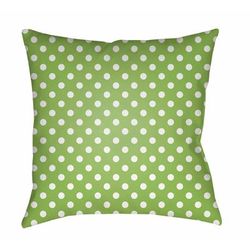 Anuling 18" Square Traditional Pillow plush Moss/Seashell/Cloud Gray/Medium Gray/Light Olive/Light Silver/Sage/Fern Outdoor Throw Pillow - Boutique Rugs