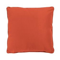 BH Outdoor Performance 20" Square Throw Pillow by BrylaneHome in Geranium Outdoor Patio Accent Pillow Cushion