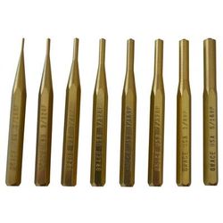 Grace USA Brass Roll Pin Punch Set 8 pcs GRBRP8