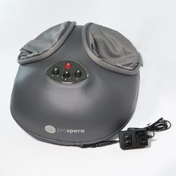 Shiatsu Foot Massager With Heat, Compression Air by Prospera in Black