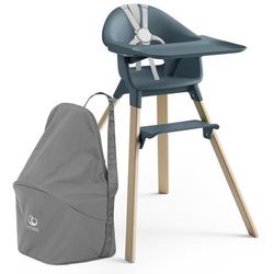 Stokke Clikk High Chair Travel Bundle - Fjord Blue