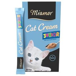 6x15g Junior-Cream Miamor Cat Snack per gatti