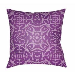 Onni 20" Square Pillow plush Lilac/Purple/Mauve Outdoor Throw Pillow - Boutique Rugs