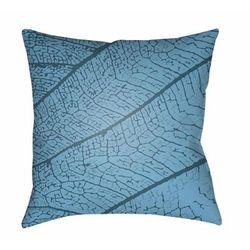 Noor 22" Square Modern Pillow plush Aqua/Blue Outdoor Throw Pillow - Boutique Rugs
