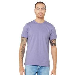 Bella + Canvas 3001C Jersey T-Shirt in Dark Lavender size 2XL | Ringspun Cotton 3001, B3001, BC3001