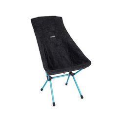 Helinox High-Back Seat Warmer Sunset/Beach Chair Black Fleece 12481