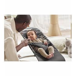 BabyBjorn Bouncer Bliss, Cotton - Anthracite / Landscape