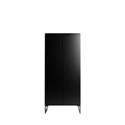 Lexington 59.72 Bookcase with 4 Shelves in Black - Manhattan Comfort 72552