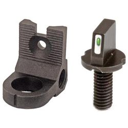 XS Sight Systems CSAT Rear and Tritium Stripe Front Rifle Sight AR Mil-Spec Matte Black Standard AR-0005-7