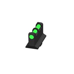 HiViz Interchangeable Litepipe Front Sight Glock except 42/43/43X/48/MOS Black GLAD201