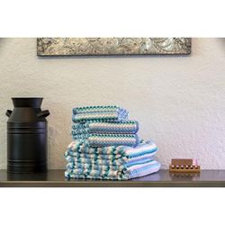 Color Pop 6 Pc Towel Set 6 Pc Towel Set by ESPALMA in Ocean