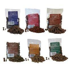 6x125g Chewies Mini Bone Dog Treats Mixed Pack