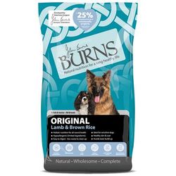 2x12kg Adult Original Lamb & Brown Rice Burns Dry Dog Food
