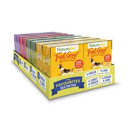 16x390g Feel Good Selection Pack Adult Naturediet Wet Dog Food