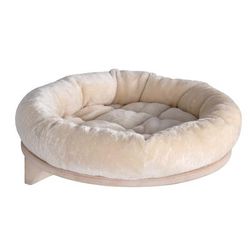 Cream Dahlia Wall-Mounted Bed Natural Paradise Cat Beds