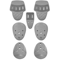 Riddell Biolite 7 Piece Football Pad Set - Slotted Gray