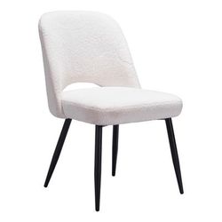 Teddy Dining Chair Ivory - Zuo Modern 109325